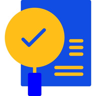 Tamam. Web simgesi basit illüstrasyon