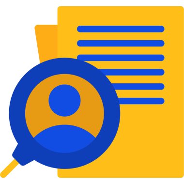 Düz dizaynlı arama motoru optimizasyon simgesi