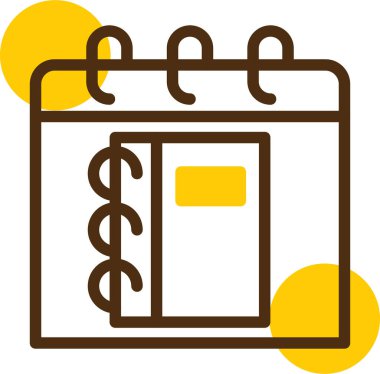 takvim tarihi vektör illüstrasyonu