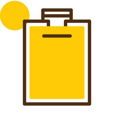 çanta çanta simgesi düz biçimli