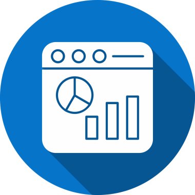 seo modern simgesinin vektör illüstrasyonu