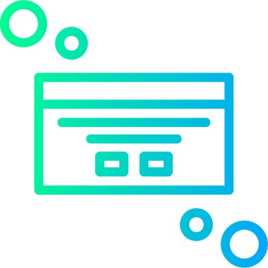 seo modern simgesinin vektör illüstrasyonu