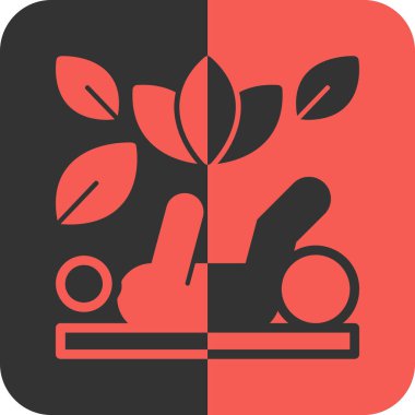 Vektör illüstrasyonu, simge ögesi biçimi