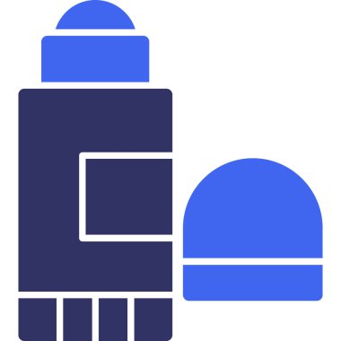 Basit vektör simgesi, şapka illüstrasyonu