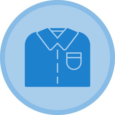 Kumaş. Web simgesi basit illüstrasyon