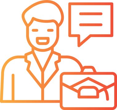 Tıbbi maske ikonu vektör illüstrasyon tasarımlı doktor