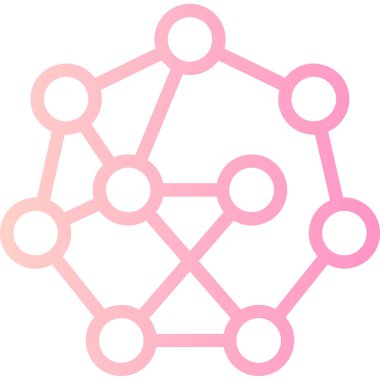 ağ simgesi. Basit resimleme