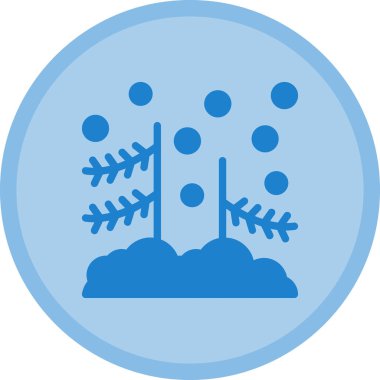 ağaç simgesinin vektör illüstrasyonu