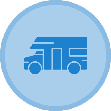 Kamyon. Web simgesi basit illüstrasyon