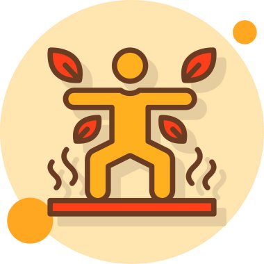 Barbekü. Web simgesi basit illüstrasyon