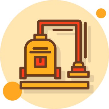 Yağ. Web simgesi basit illüstrasyon