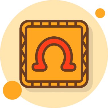 Vektör illüstrasyonu, simge ögesi arkaplanı