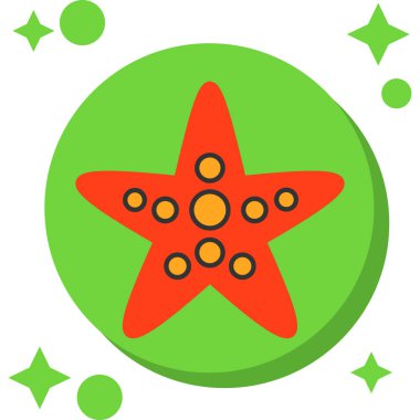 yıldız simgesi vektör illüstrasyonu