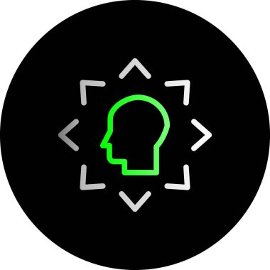 seo modern simgesinin vektör illüstrasyonu