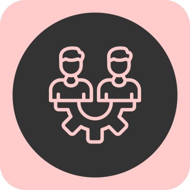 Takım çalışması Vektör Sembol Tasarımı