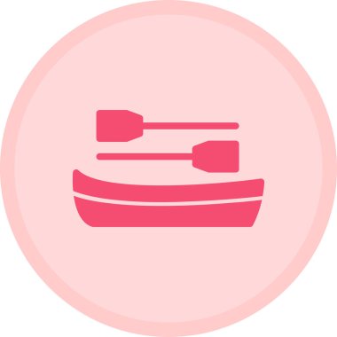 Tekne simgesinin vektör illüstrasyonu