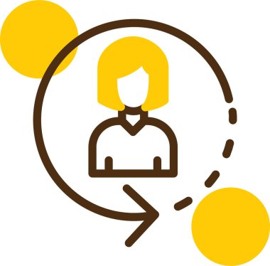 seo modern simgesinin vektör illüstrasyonu