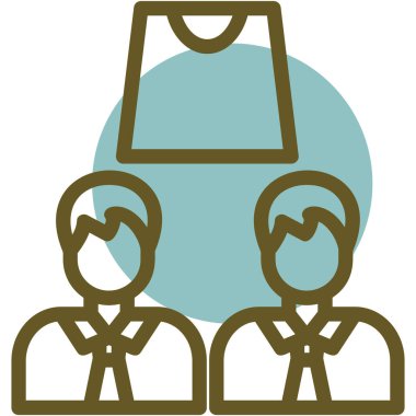 İnsanların vektör illüstrasyonu