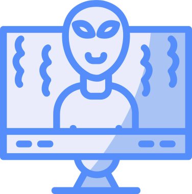 hacker bilgisayar saldırı simgesi - özet biçimi