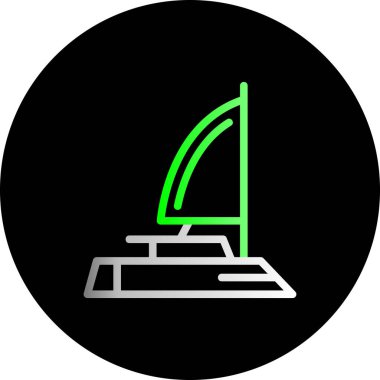 Benzersiz vektör simgesi simgesi