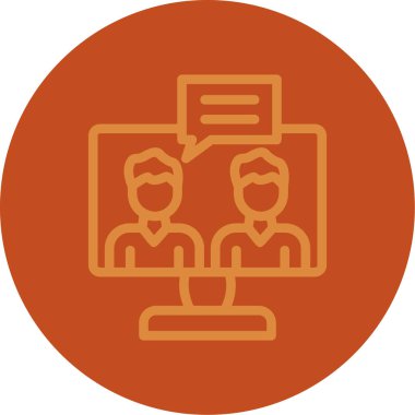 Takım toplantısı. Basit tasarım