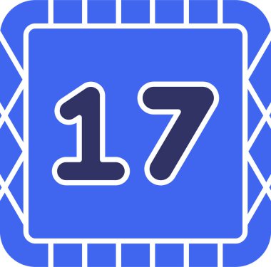 7 numaralı simge işareti tasarımı