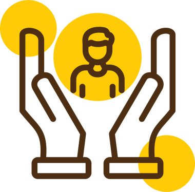 Bir kadının vektör illüstrasyonu