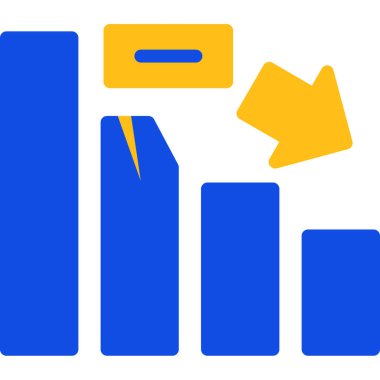 işletme büyüme grafiği vektör illüstrasyonu