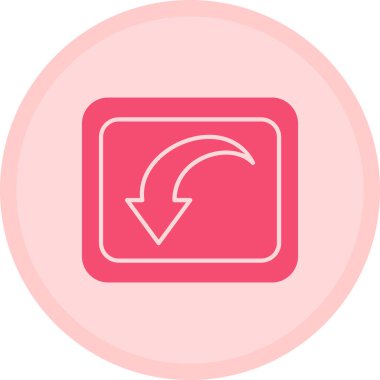 ok simgesi vektör illüstrasyonu