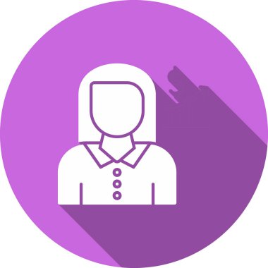 Modern simgenin vektör illüstrasyonu