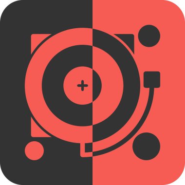 Modern ve renkli tasarımın vektör simgesi