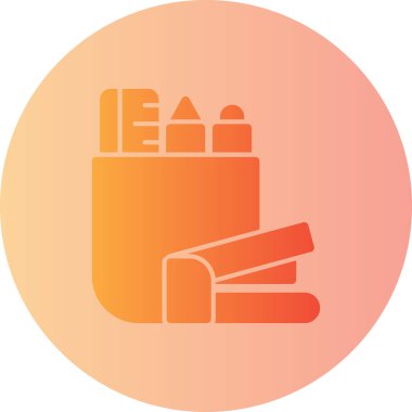 Bir şişe şampuan vektörü illüstrasyonuyla.