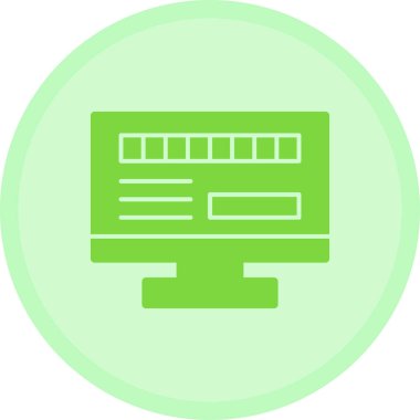 Web tasarım vektörü simgesi