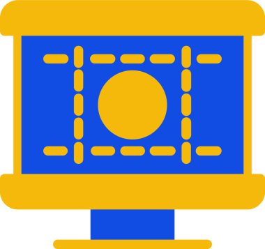 seo modern simgesinin vektör illüstrasyonu