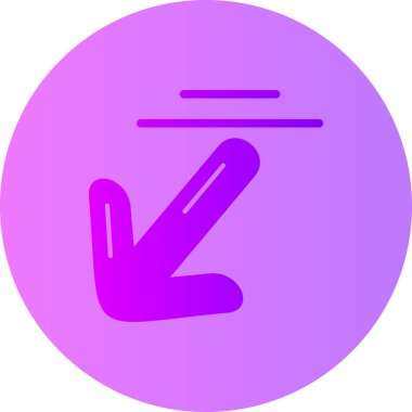 ok yönü simgesi, vektör illüstrasyonu