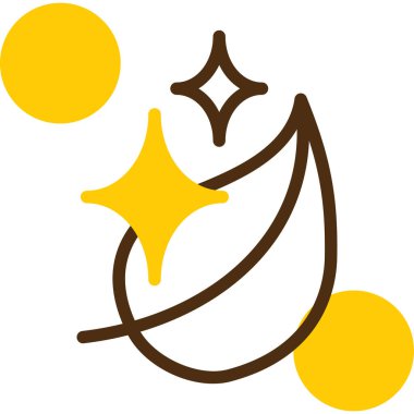 Yılbaşı yıldızı. Basit tasarım