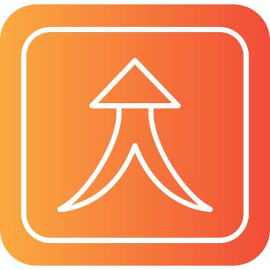 ok simgesinin vektör illüstrasyonu