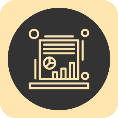 iş simgesi vektör illüstrasyonu