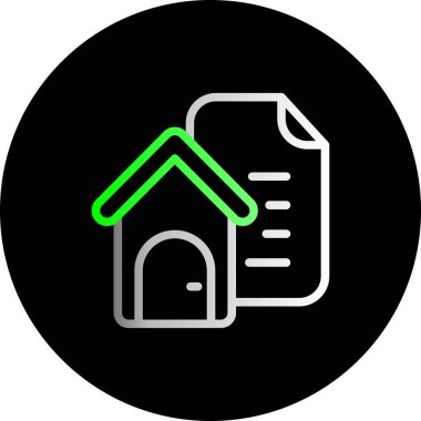 vektör emlak illüstrasyonu