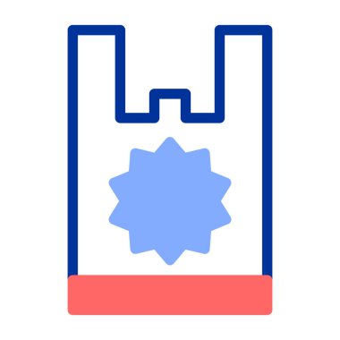 Elektrik simgesi. Vektör çizim