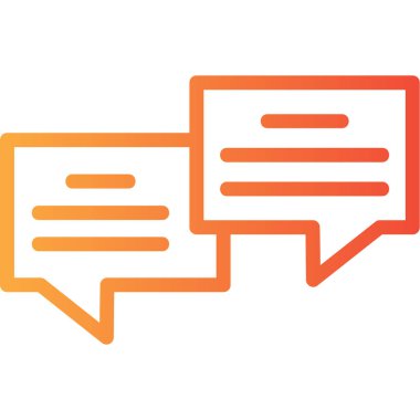 Konuşma balonu işaret tasarımı