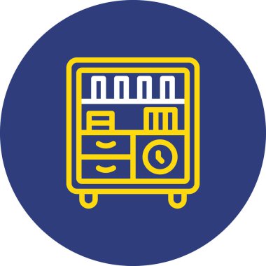 Modern b 'nin vektör illüstrasyonu eksik simgesi