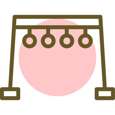 davul ikonu. vektör illüstrasyonu