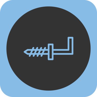 Su borusu simgesinin vektör illüstrasyonu