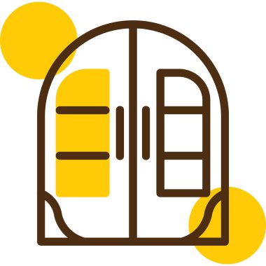 Vektör illüstrasyonu, simge ögesi arkaplanı