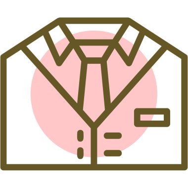 Bir çantanın vektör illüstrasyonu