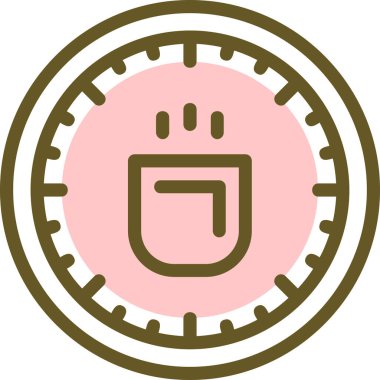 Gıda simgesinin vektör illüstrasyonu