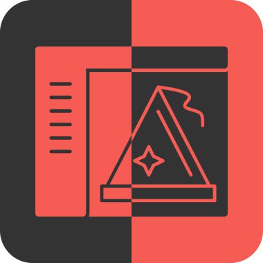 kitap simgesi vektör illüstrasyonu