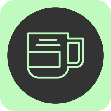 Kap simgesi, illüstrasyon, vektör