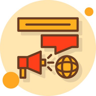 hoparlör vektör illüstrasyonu